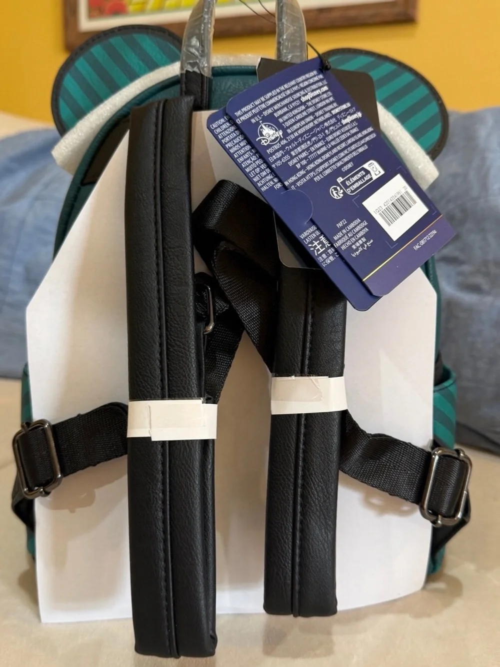 Mickey’s Main Attraction Haunted Mansion Loungefly Backpack